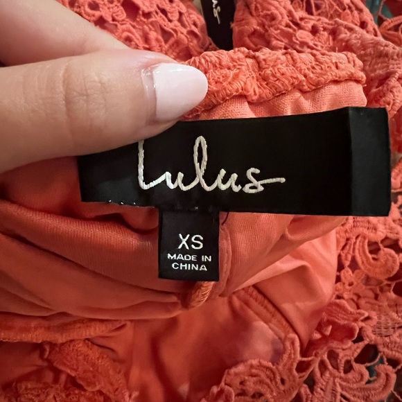 NWT Lulus Lace Dress Size XS - Picture 5 of 6